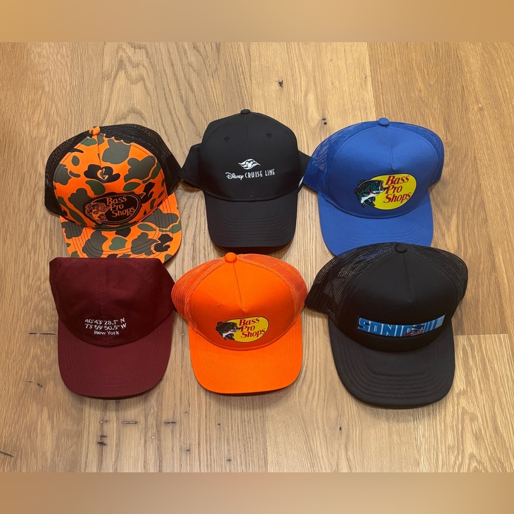 6 Kids Mixed Caps